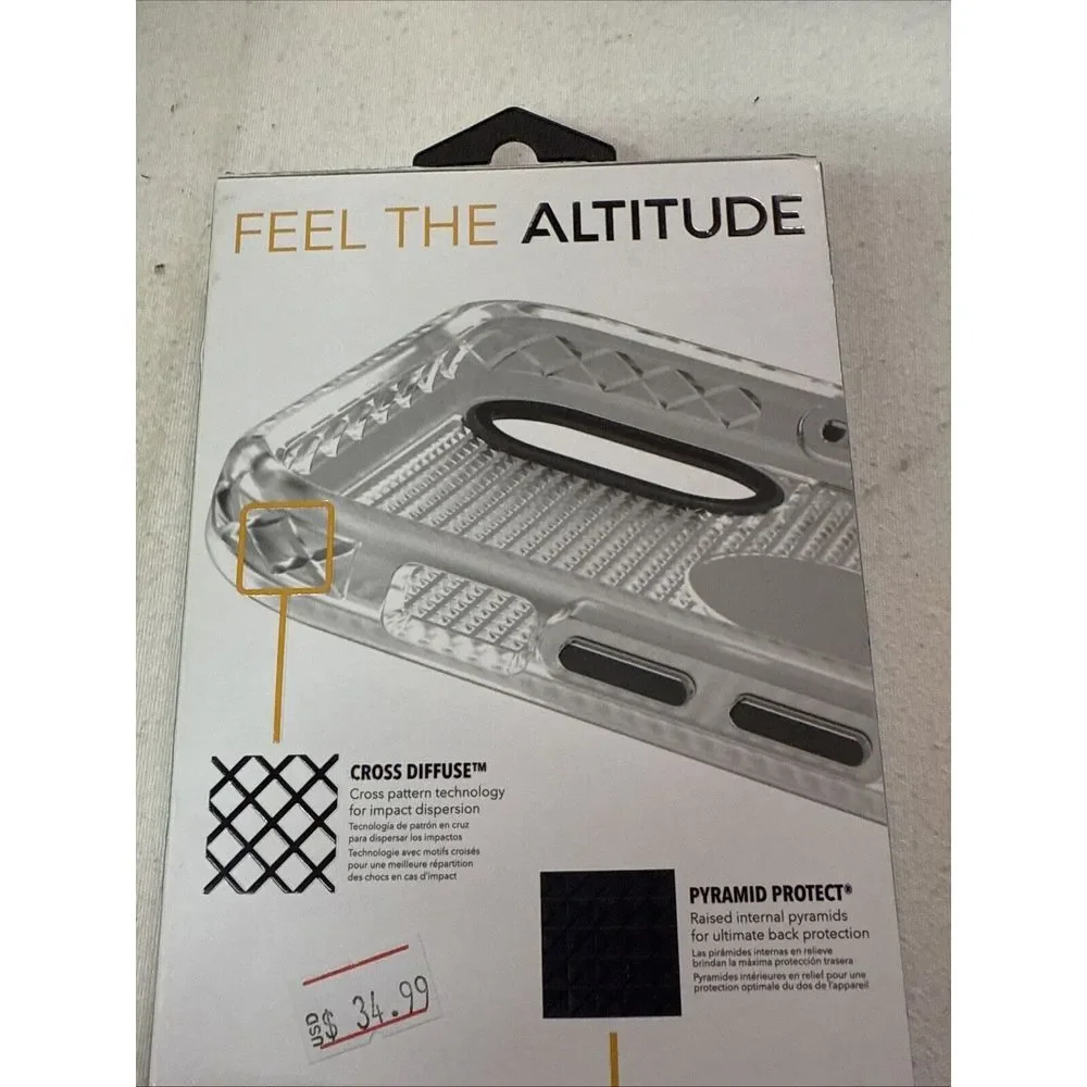 CellHelmet‎ Altitude X Series Case for Apple iPhone 12 Pro Max - Black